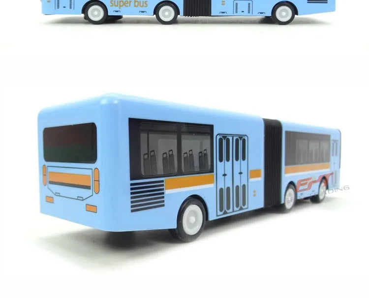 HKM-050323 Electric Battery Operated Big Scale Model Toy Buses for Kids Aged 5-7, Perfect for Imaginative Play