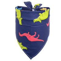 HKM-050387 Fruit Pattern Cotton Triangle Scarf for Dogs and Cats - S and M Sizes Available
