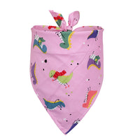 HKM-050387 Fruit Pattern Cotton Triangle Scarf for Dogs and Cats - S and M Sizes Available