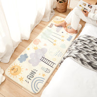 HKM-050451 Cartoon Themed Soft Anti-Slip Area Rug for Kids Room and Living Room Decor, Multi-Size Options