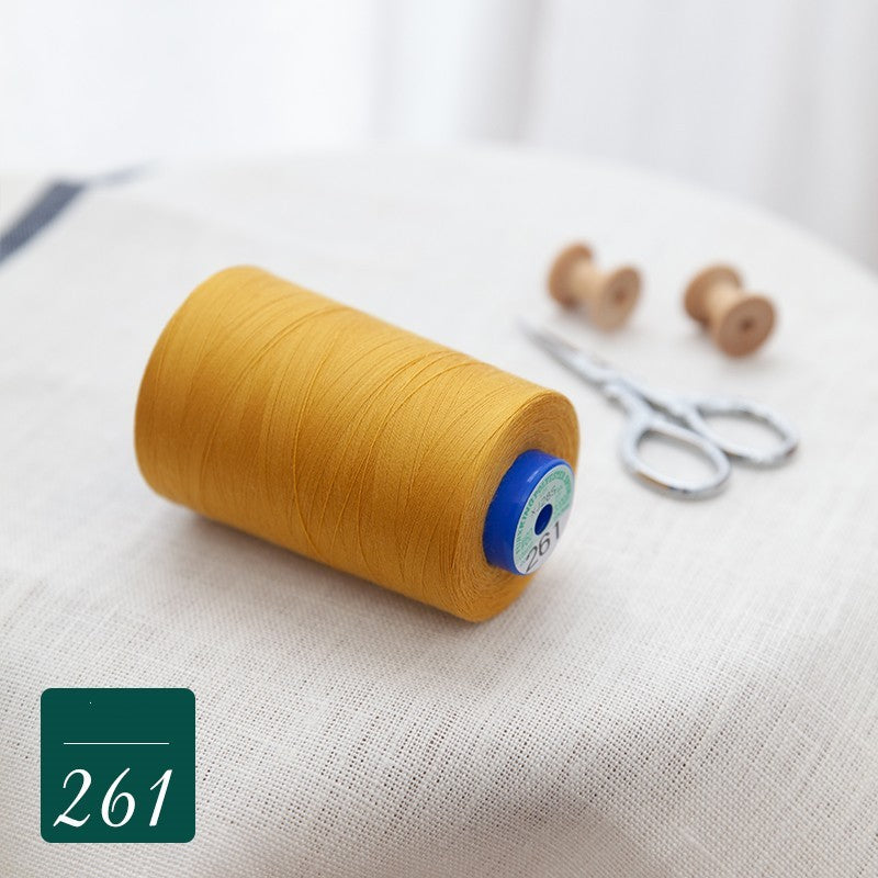 HKM-050515 Handmade DIY Big Shaft Machine Sewing Thread - 3000m Polyester, 42 Colors Available