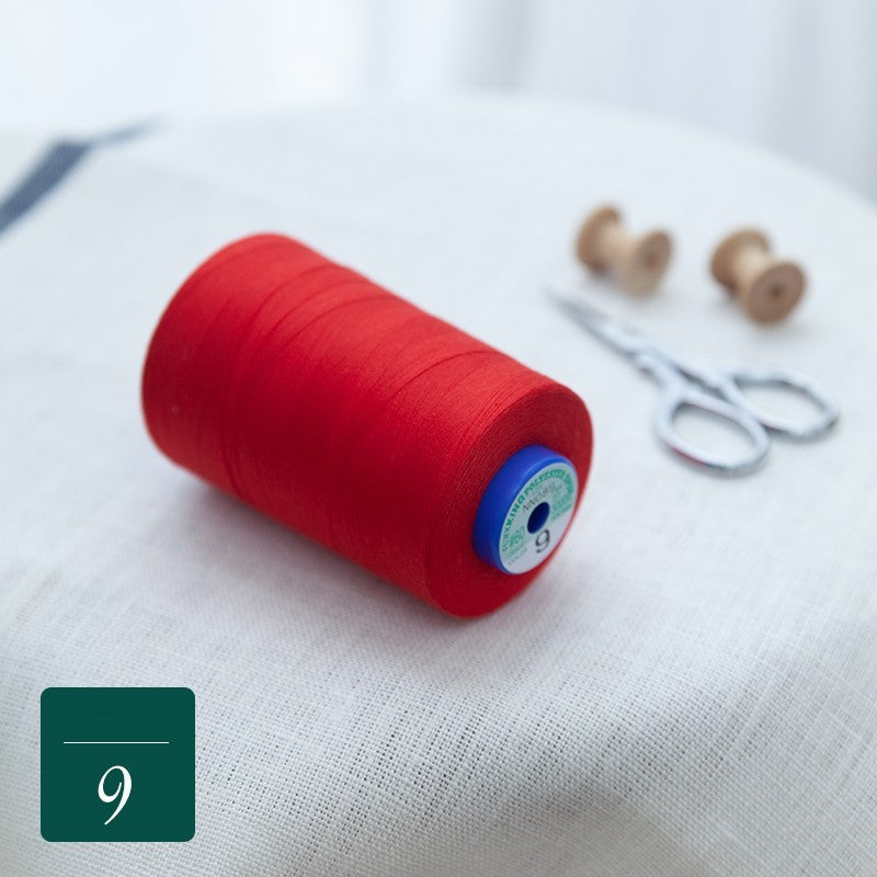 HKM-050515 Handmade DIY Big Shaft Machine Sewing Thread - 3000m Polyester, 42 Colors Available
