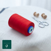 HKM-050515 Handmade DIY Big Shaft Machine Sewing Thread - 3000m Polyester, 42 Colors Available