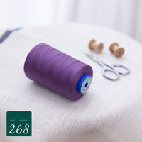 HKM-050515 Handmade DIY Big Shaft Machine Sewing Thread - 3000m Polyester, 42 Colors Available