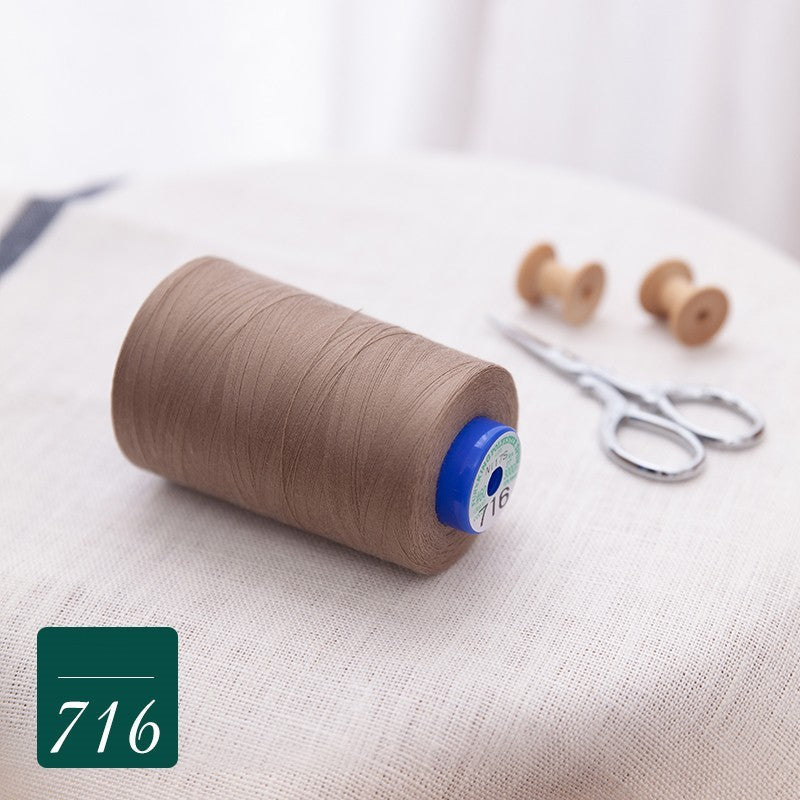 HKM-050515 Handmade DIY Big Shaft Machine Sewing Thread - 3000m Polyester, 42 Colors Available