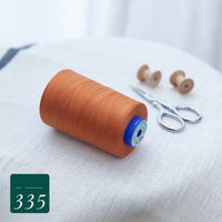 HKM-050515 Handmade DIY Big Shaft Machine Sewing Thread - 3000m Polyester, 42 Colors Available