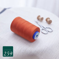 HKM-050515 Handmade DIY Big Shaft Machine Sewing Thread - 3000m Polyester, 42 Colors Available