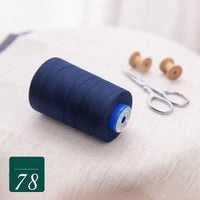 HKM-050515 Handmade DIY Big Shaft Machine Sewing Thread - 3000m Polyester, 42 Colors Available