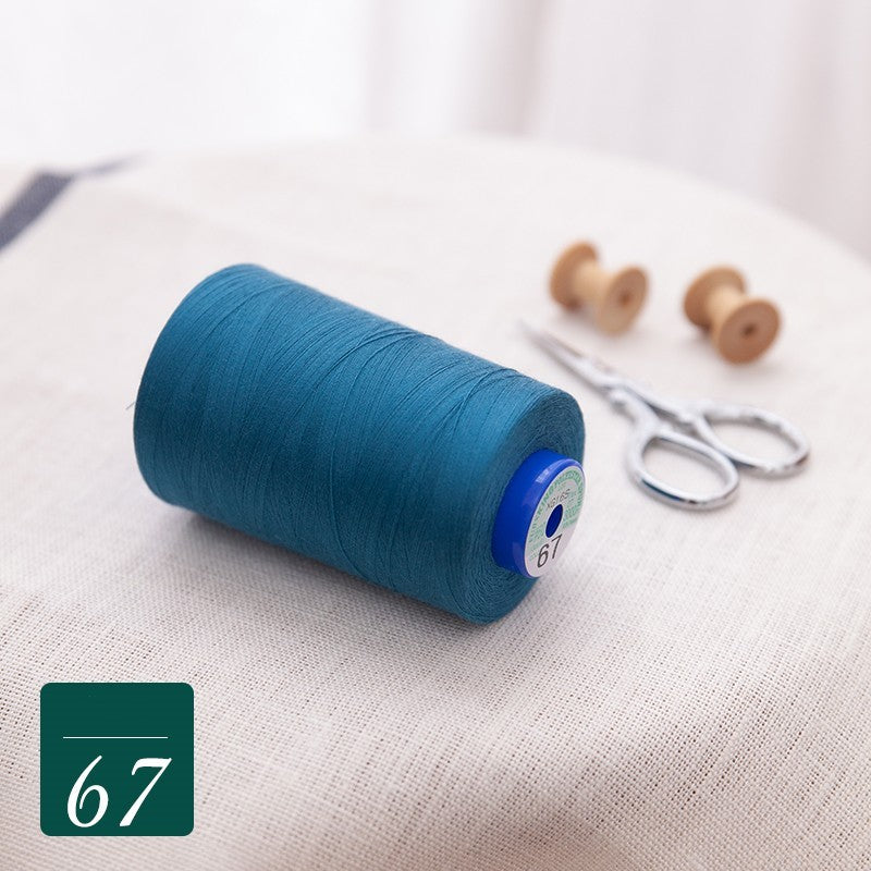 HKM-050515 Handmade DIY Big Shaft Machine Sewing Thread - 3000m Polyester, 42 Colors Available