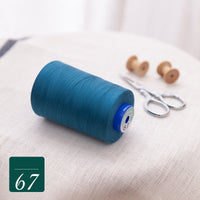 HKM-050515 Handmade DIY Big Shaft Machine Sewing Thread - 3000m Polyester, 42 Colors Available