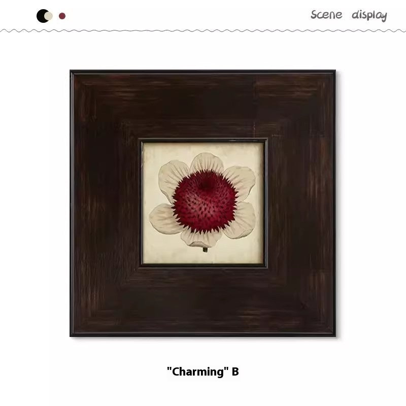 HKM-050771 Abstract Plant Floral Canvas Wall Art for Living Room, Bedroom, and Restaurant Décor