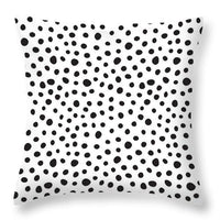 HKM-051219 Nordic Black and White Geometric Abstraction Peach Skin Pillowcase 45x45cm