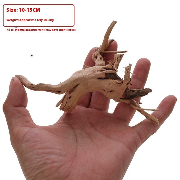 HKM-051347 Natural Root Wood Decoration for Fish Tanks - Available in Multiple Sizes