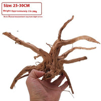 HKM-051347 Natural Root Wood Decoration for Fish Tanks - Available in Multiple Sizes
