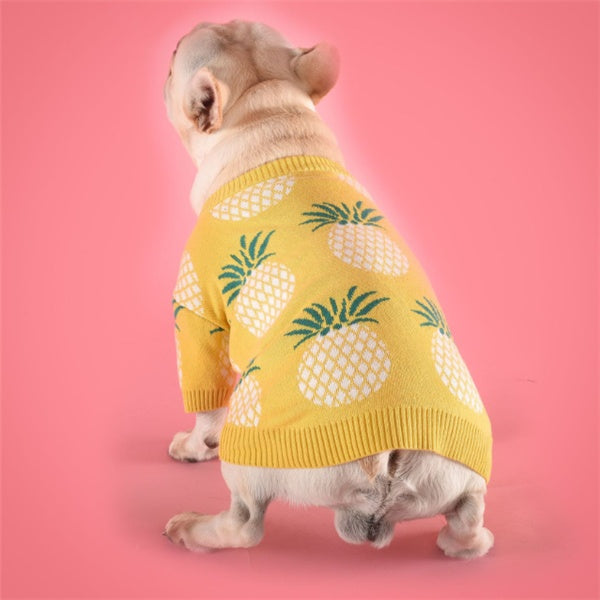 HKM-051411 Cotton Pineapple Sweater in Multiple Sizes - Comfortable and Stylish Apparel