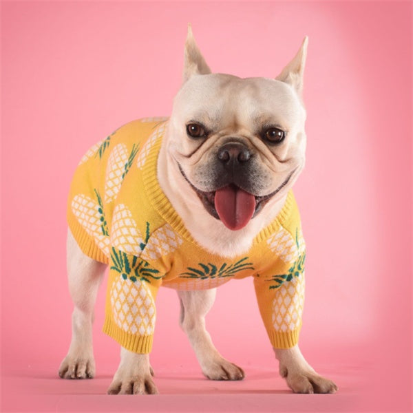 HKM-051411 Cotton Pineapple Sweater in Multiple Sizes - Comfortable and Stylish Apparel
