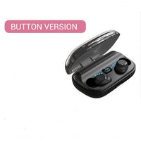 HKM-051731 Stereo Bluetooth Earphones with Charging Case - 50mAh Battery, 3 Hours Music Time, 4 Hours Talk Time