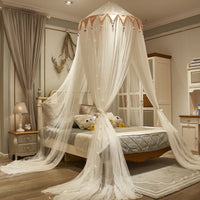 HKM-051987 Triangular Mosquito Net Bed Curtain with Ceiling Suction Top - Polyester Fiber, One Size Fitting 1.0-2.0m Beds