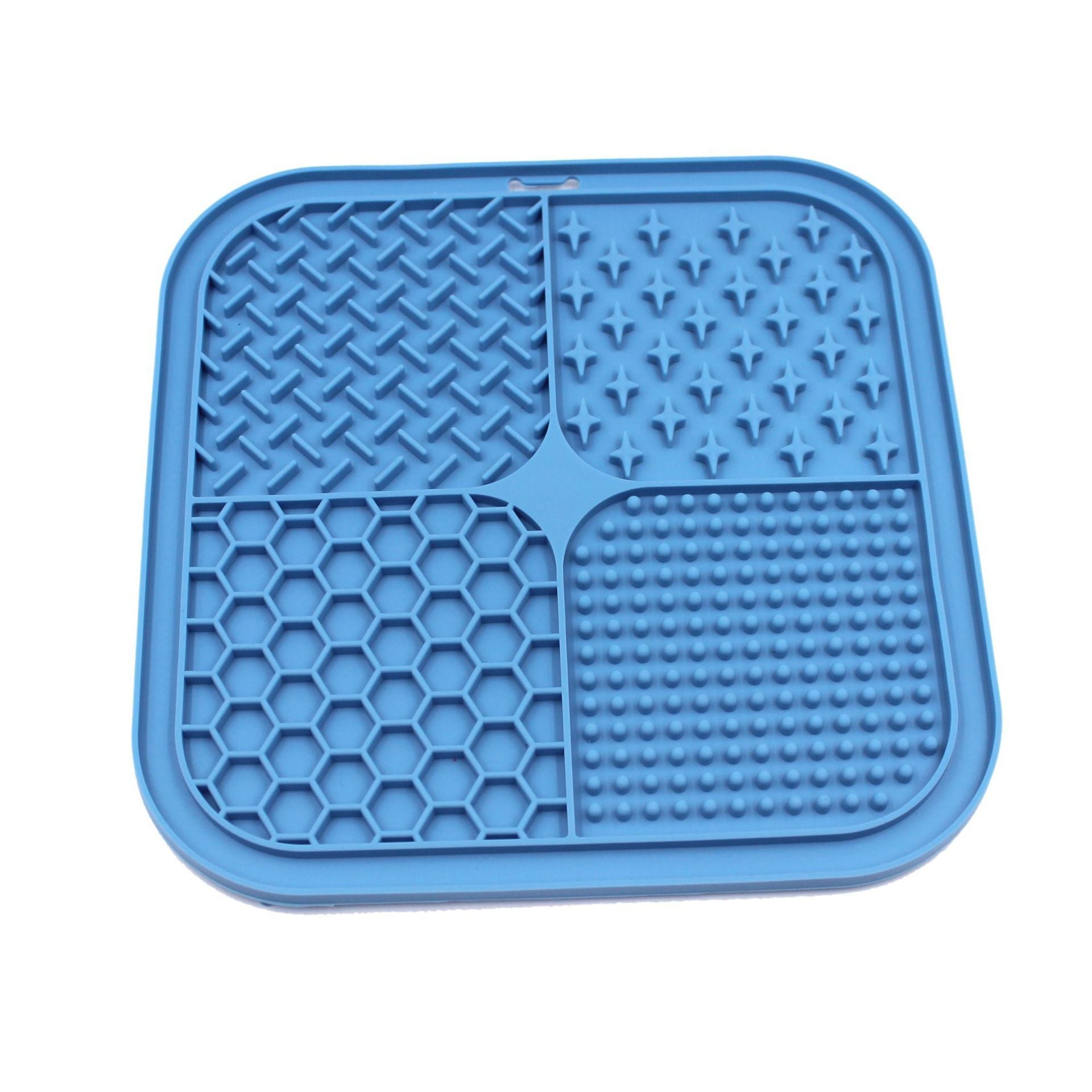 HKM-052435 Pet Licking Pad Silicone Pet Food Suction Cup Anti-choke Slow Feeding Bowl Dog Licking Pad