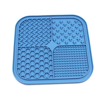 HKM-052435 Pet Licking Pad Silicone Pet Food Suction Cup Anti-choke Slow Feeding Bowl Dog Licking Pad