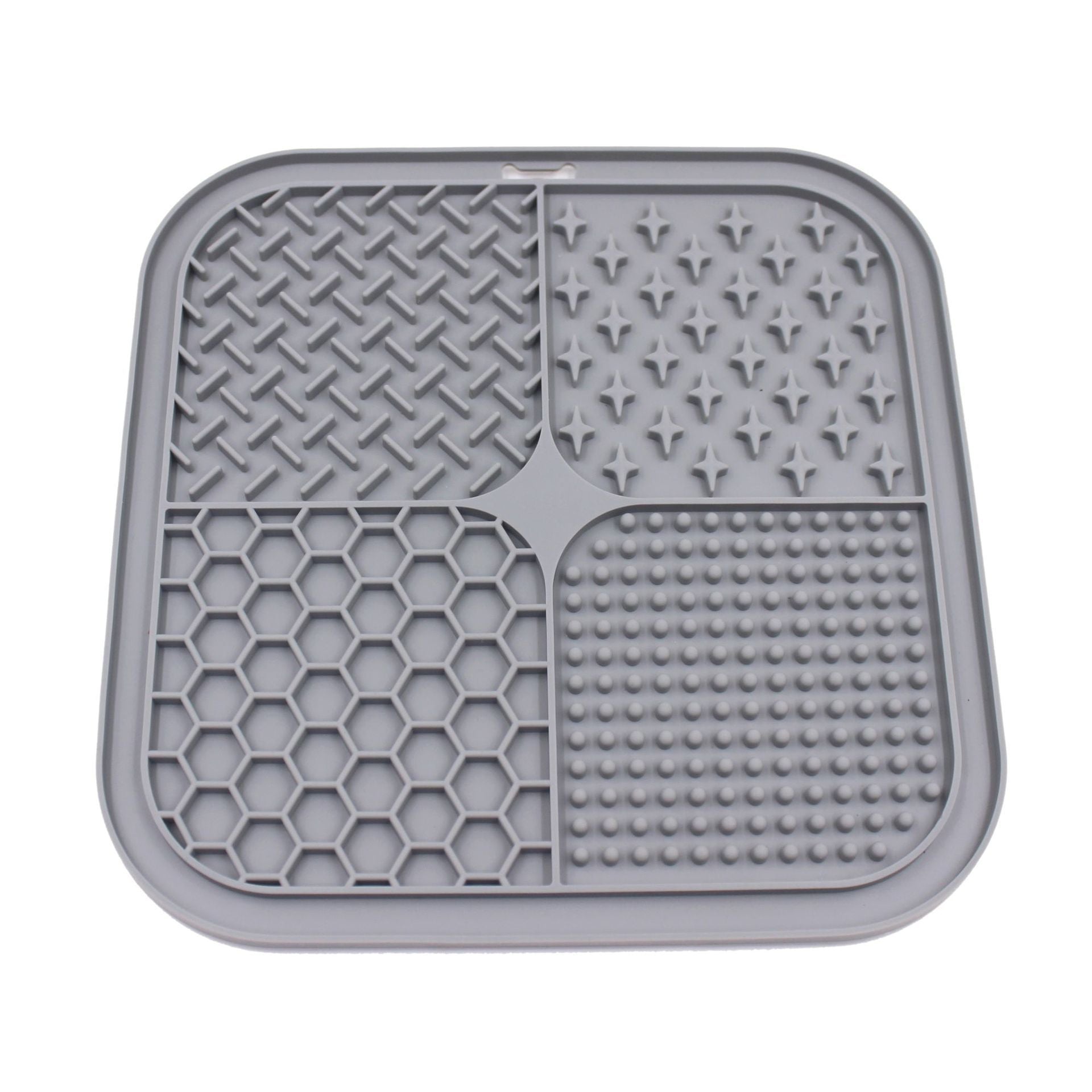HKM-052435 Pet Licking Pad Silicone Pet Food Suction Cup Anti-choke Slow Feeding Bowl Dog Licking Pad