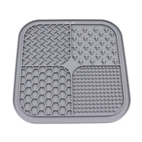 HKM-052435 Pet Licking Pad Silicone Pet Food Suction Cup Anti-choke Slow Feeding Bowl Dog Licking Pad