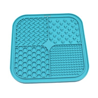 HKM-052435 Pet Licking Pad Silicone Pet Food Suction Cup Anti-choke Slow Feeding Bowl Dog Licking Pad