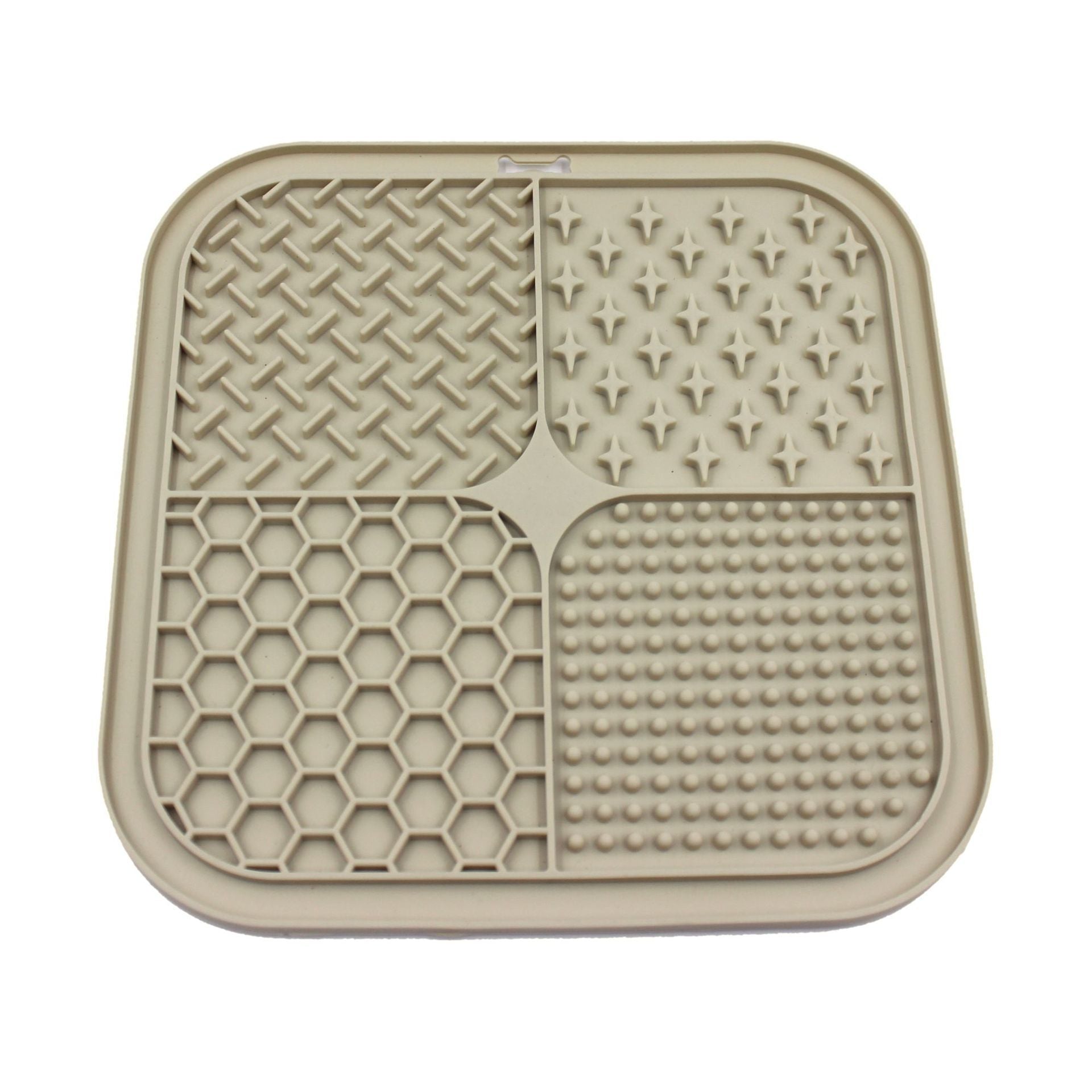 HKM-052435 Pet Licking Pad Silicone Pet Food Suction Cup Anti-choke Slow Feeding Bowl Dog Licking Pad
