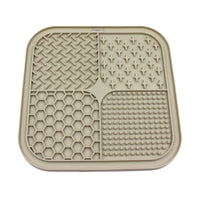 HKM-052435 Pet Licking Pad Silicone Pet Food Suction Cup Anti-choke Slow Feeding Bowl Dog Licking Pad