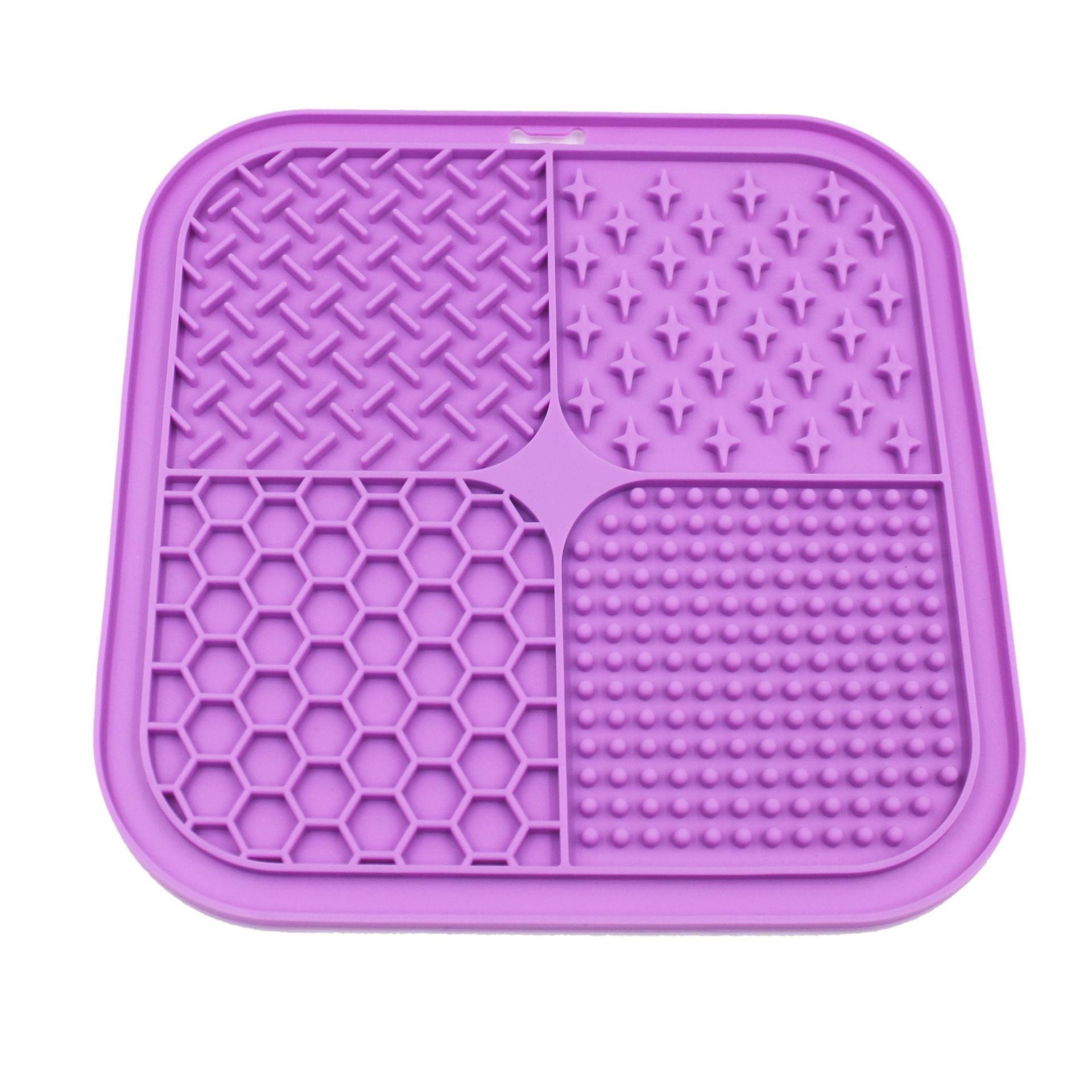 HKM-052435 Pet Licking Pad Silicone Pet Food Suction Cup Anti-choke Slow Feeding Bowl Dog Licking Pad