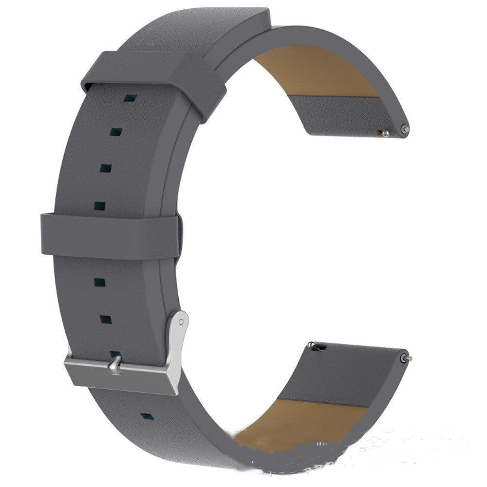 HKM-052499 Versa Series Smart Watch Leather Strap - First Layer Cowhide Wristband