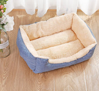 HKM-052627 Universal Pet Mat Kennel for All Seasons - Soft Short Fleece Material, Comfortable and Versatile