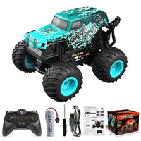 HKM-052819 360 Degrees Rotating Remote Control Dinosaur Drift Stunt Car - 1/20 Scale, Indoor & Outdoor Play