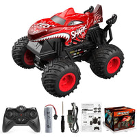 HKM-052819 360 Degrees Rotating Remote Control Dinosaur Drift Stunt Car - 1/20 Scale, Indoor & Outdoor Play