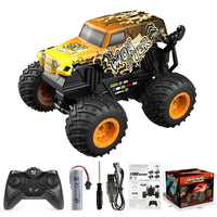 HKM-052819 360 Degrees Rotating Remote Control Dinosaur Drift Stunt Car - 1/20 Scale, Indoor & Outdoor Play
