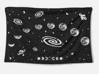 HKM-052819 Elegant Polyester Fiber Tapestry with Digital Thermal Transfer Design