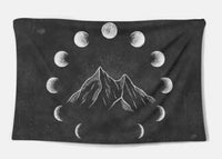 HKM-052819 Elegant Polyester Fiber Tapestry with Digital Thermal Transfer Design