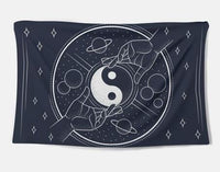 HKM-052819 Elegant Polyester Fiber Tapestry with Digital Thermal Transfer Design
