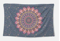 HKM-052819 Elegant Polyester Fiber Tapestry with Digital Thermal Transfer Design