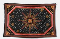 HKM-052819 Elegant Polyester Fiber Tapestry with Digital Thermal Transfer Design