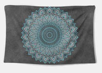 HKM-052819 Elegant Polyester Fiber Tapestry with Digital Thermal Transfer Design