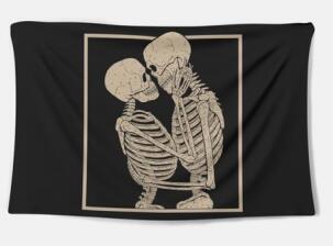 HKM-052819 Elegant Polyester Fiber Tapestry with Digital Thermal Transfer Design
