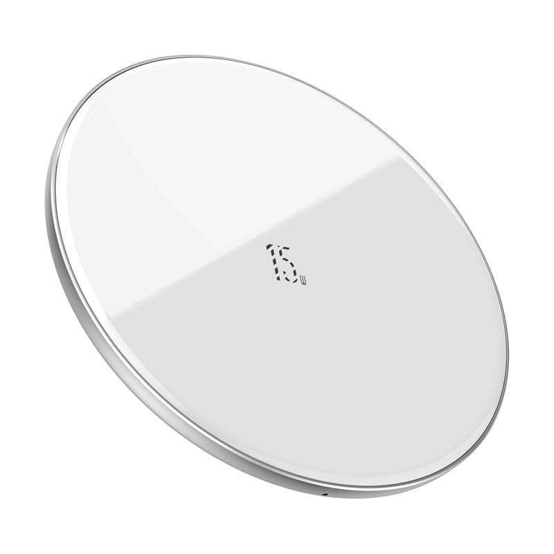 HKM-052883 15W Fast Wireless Charger in Black, White, or Transparent