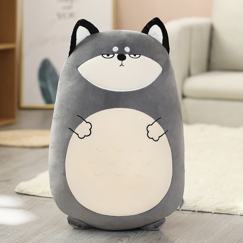 HKM-053267 Plush Animal Toy Doll - 45 cm or 60 cm Options in Dinosaur, Penguin, Piggy, and Brown Bear