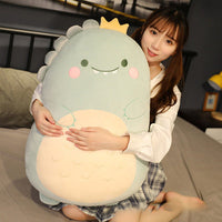HKM-053267 Plush Animal Toy Doll - 45 cm or 60 cm Options in Dinosaur, Penguin, Piggy, and Brown Bear