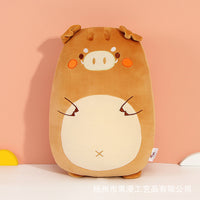 HKM-053267 Plush Animal Toy Doll - 45 cm or 60 cm Options in Dinosaur, Penguin, Piggy, and Brown Bear