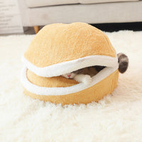 HKM-053267 Universal Semi-closed Cat Sleeping Bag Nest for All Seasons - S & M Sizes Available
