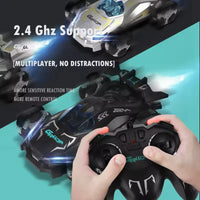 HKM-053395 High-Speed 2.4G Remote Control Drift Car with Lights and Spray Effects for Kids