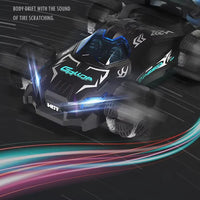 HKM-053395 High-Speed 2.4G Remote Control Drift Car with Lights and Spray Effects for Kids
