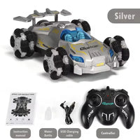 HKM-053395 High-Speed 2.4G Remote Control Drift Car with Lights and Spray Effects for Kids